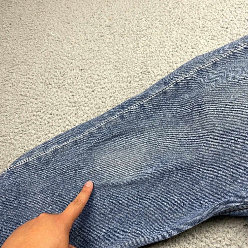 VTG Levi's 501 Jeans Mens 36x30 Measured Blue Button Fly Straight Leg Y2K